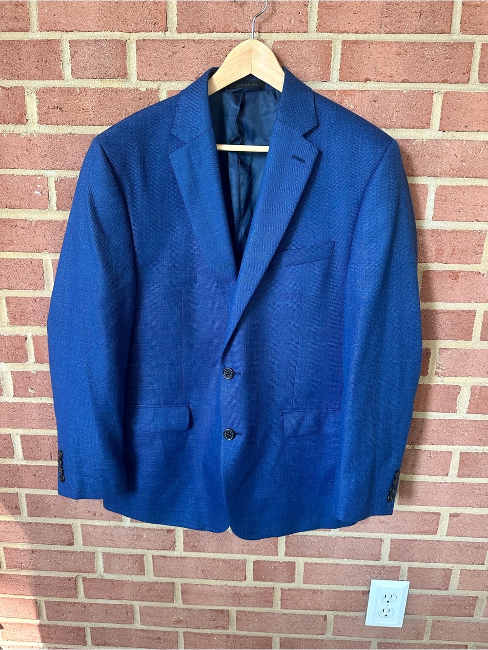Lauren Ralph Lauren Blue Two-Button Sport Coat 38R